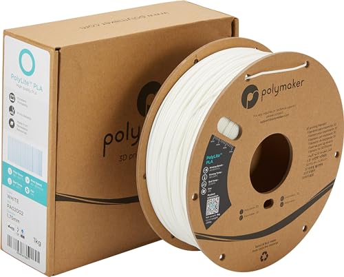 Polymaker PolyLite PLA Weiß - 1.75mm - 1kg von Polymaker