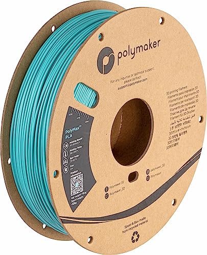 Polymaker PolyMax Tough PLA Teal - 1.75mm -750g Polymaker PolyMax Tough PLA Teal - 1.75mm -750g von Polymaker