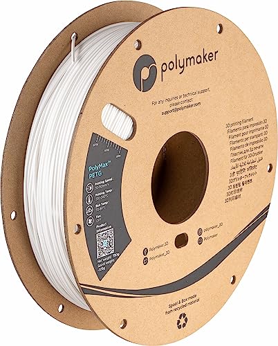 Polymaker PolyMax Tough PLA Weiß - 1.75mm - 750g von Polymaker