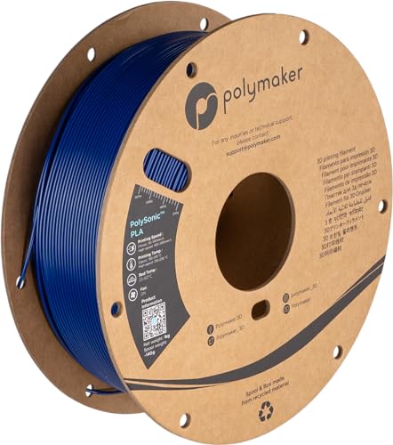 Polymaker PolySonic High Speed PLA - 1kg - Blue von Polymaker