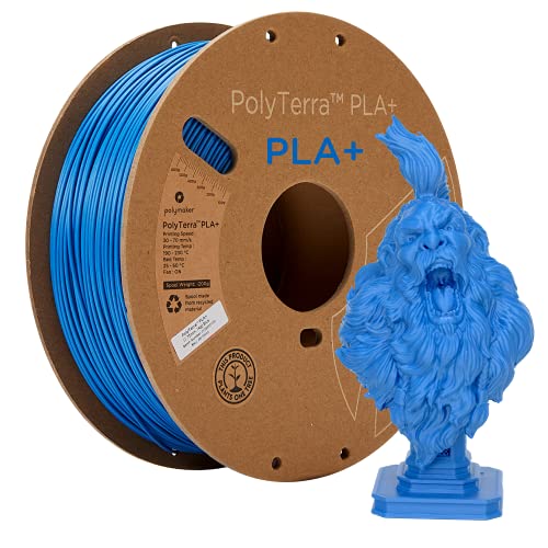 Polymaker PolyTerra PLA+ Blue - 1.75mm - 1kg von Polymaker