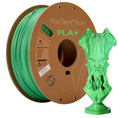 Polymaker PolyTerra PLA+ Grün - 1.75mm - 1kg von Polymaker