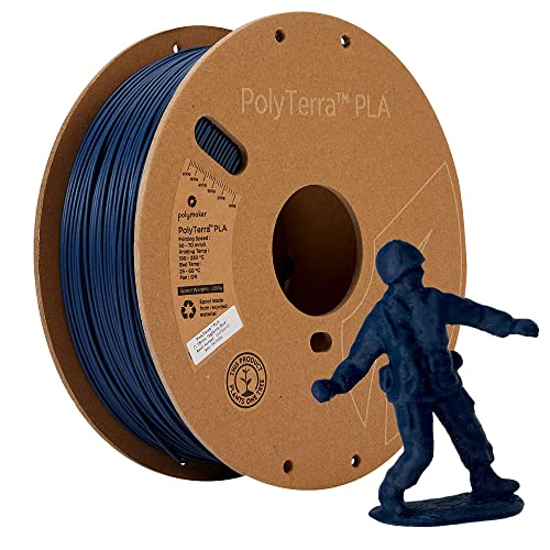 Polymaker PolyTerra PLA Army Blue - 1.75mm - 1kg von Polymaker
