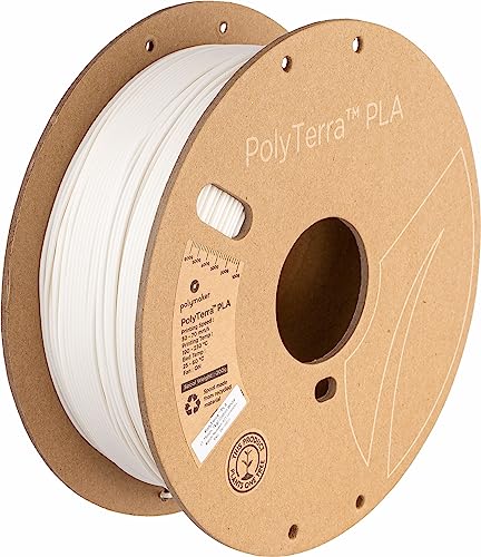 Polymaker PolyTerra PLA Cotton White - 1.75mm - 1kg von Polymaker