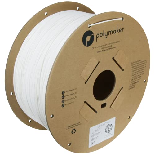 Polymaker PolyTerra PLA Cotton White - 1.75mm - 3kg von Polymaker