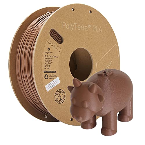Polymaker PolyTerra PLA Earth Brown - 1.75mm - 1kg von Polymaker