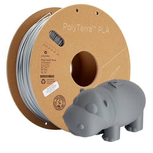 Polymaker PolyTerra PLA Fossil Grey - 1.75mm - 1kg Polymaker PolyTerra PLA Fossil Grey - 1.75mm - 1kg von Polymaker