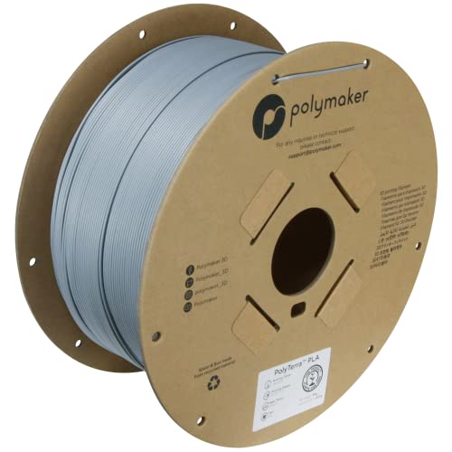 Polymaker PolyTerra PLA Fossil Grey - 1.75mm - 3kg Polymaker PolyTerra PLA Fossil Grey - 1.75mm - 3kg von Polymaker
