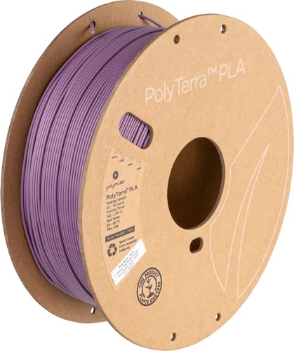 Polymaker PolyTerra PLA Muted Series - 1.75mm - 1kg - Lila von Polymaker