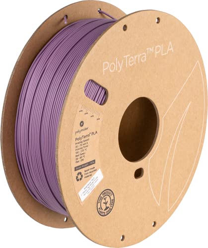 Polymaker PolyTerra PLA Muted Series - 1.75mm - 1kg - Lila von PolyMaker