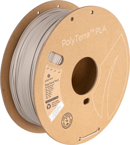 Polymaker PolyTerra PLA Muted Series - 1.75mm - 1kg - Weiß von Polymaker