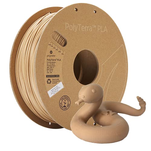 Polymaker PolyTerra PLA Peanut - 1.75mm - 1kg Polymaker PolyTerra PLA Peanut - 1.75mm - 1kg von Polymaker