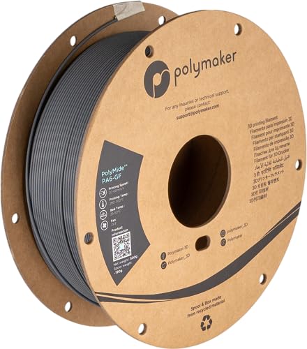 Polymaker Polymide PA6-GF Grau - 1,75mm - 500g von Polymaker