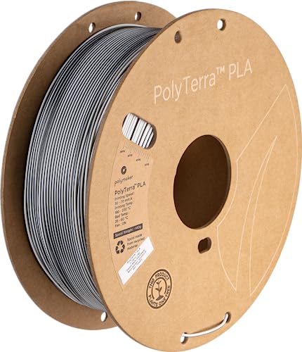 Polymaker Polyterra PLA Dual Color - 1.75mm - 1kg - Shadow Black (White-Black) von Polymaker