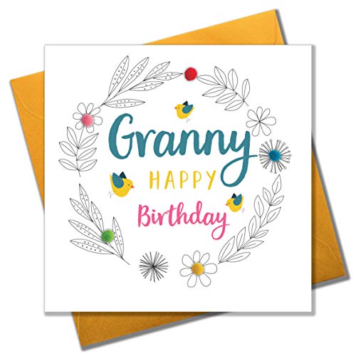Pom Pom "Granny, Happy Birthday Grußkarte von Pom Pom
