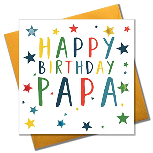 Pom Pom"Happy Birthday, Papa" Grußkarte von Pom Pom