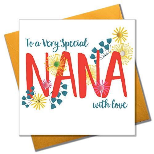 Pom Pom "To A Very Special Nana, mit Love" Grußkarte von Pom Pom