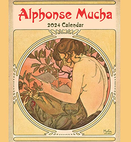 Alphonse Mucha 2024 Wall Calendar von Pomegranate