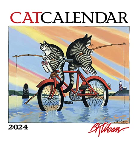 B. Kliban: CatCalendar 2024 Wall Calendar von Pomegranate