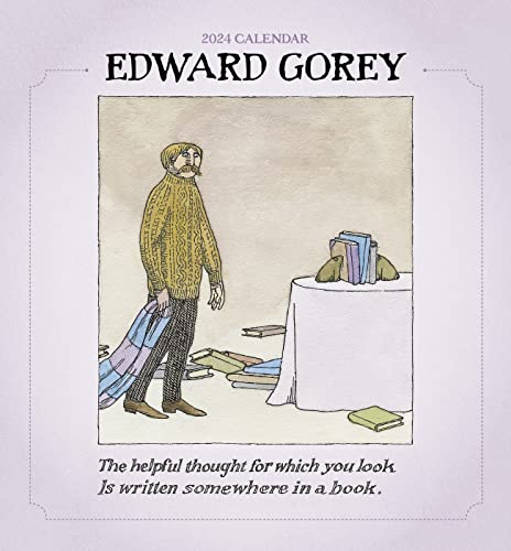 Edward Gorey 2024 Mini Wall Calendar von Pomegranate