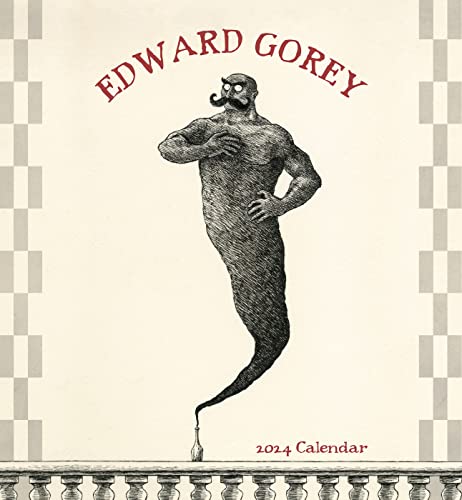 Edward Gorey 2024 Wall Calendar von Pomegranate