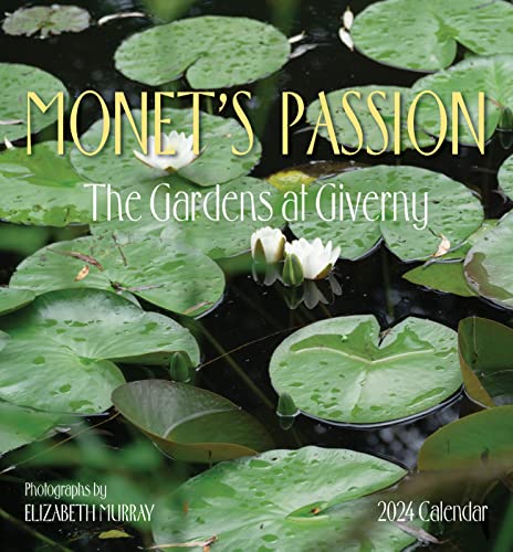 Monet's Passion: The Gardens at Giverny 2024 Mini-Wandkalender von Pomegranate