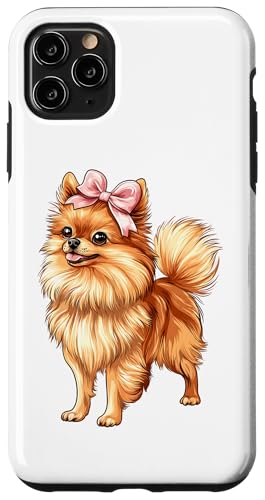 Pommersche Hundemama mit Schleife und rosa Schleife für Mädchen Hülle für iPhone 11 Pro Max Pommersche Hundemama mit Schleife und rosa Schleife für Mädchen Hülle für iPhone 11 Pro Max von Pomeranian Dog Coquette Aesthetic Women Clothing
