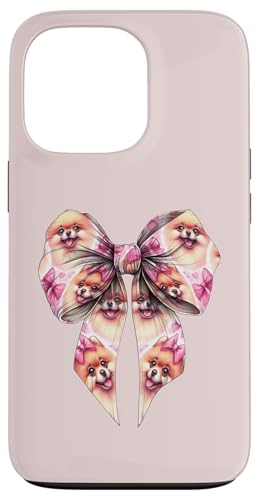 Pommersche Hundemama mit Schleife und rosa Schleife für Mädchen Hülle für iPhone 13 Pro Pommersche Hundemama mit Schleife und rosa Schleife für Mädchen Hülle für iPhone 13 Pro von Pomeranian Dog Coquette Aesthetic Women Clothing