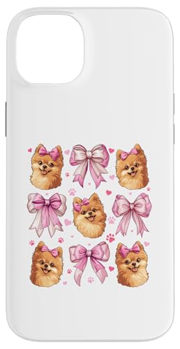 Pommersche Hundemama mit Schleife und rosa Schleife für Mädchen Hülle für iPhone 14 Plus Pommersche Hundemama mit Schleife und rosa Schleife für Mädchen Hülle für iPhone 14 Plus von Pomeranian Dog Coquette Aesthetic Women Clothing