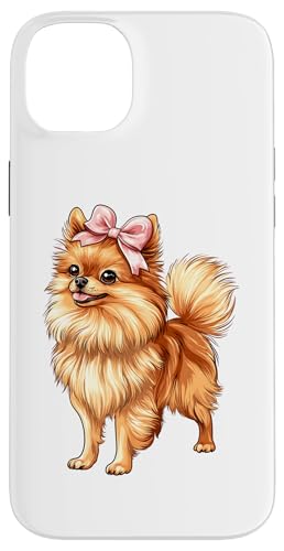 Pommersche Hundemama mit Schleife und rosa Schleife für Mädchen Hülle für iPhone 14 Plus Pommersche Hundemama mit Schleife und rosa Schleife für Mädchen Hülle für iPhone 14 Plus von Pomeranian Dog Coquette Aesthetic Women Clothing