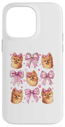 Pommersche Hundemama mit Schleife und rosa Schleife für Mädchen Hülle für iPhone 14 Pro Max Pommersche Hundemama mit Schleife und rosa Schleife für Mädchen Hülle für iPhone 14 Pro Max von Pomeranian Dog Coquette Aesthetic Women Clothing