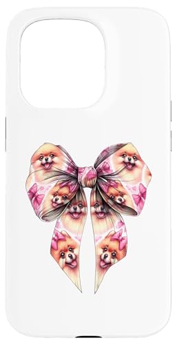 Pommersche Hundemama mit Schleife und rosa Schleife für Mädchen Hülle für iPhone 15 Pro Pommersche Hundemama mit Schleife und rosa Schleife für Mädchen Hülle für iPhone 15 Pro von Pomeranian Dog Coquette Aesthetic Women Clothing