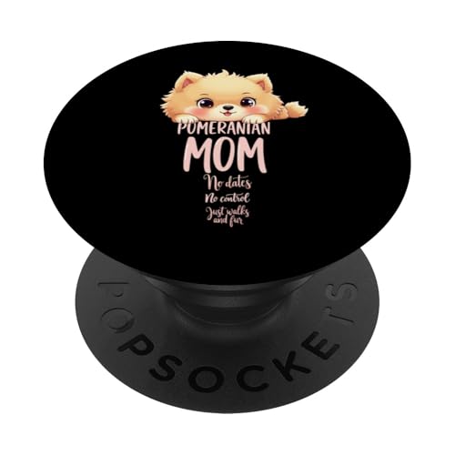 Lustiges Pom Mom Hund Zwergspitzmama Humor Zitat PopSockets Klebender PopGrip Lustiges Pom Mom Hund Zwergspitzmama Humor Zitat PopSockets Klebender PopGrip von Pomeranian Fun Designs