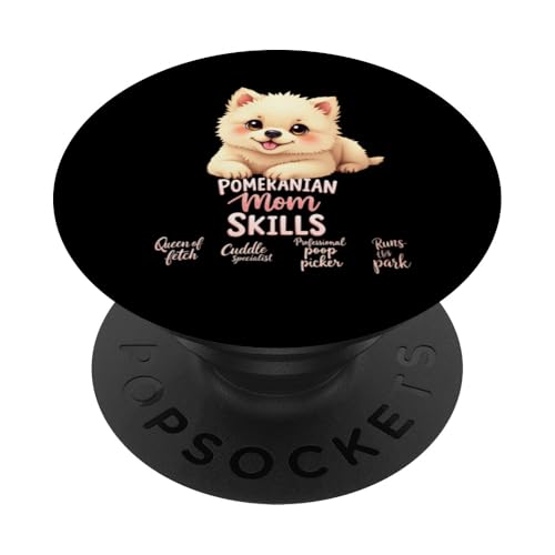 Lustiges Pom Mom Hund Zwergspitzmama Humor Zitat PopSockets Klebender PopGrip Lustiges Pom Mom Hund Zwergspitzmama Humor Zitat PopSockets Klebender PopGrip von Pomeranian Fun Designs