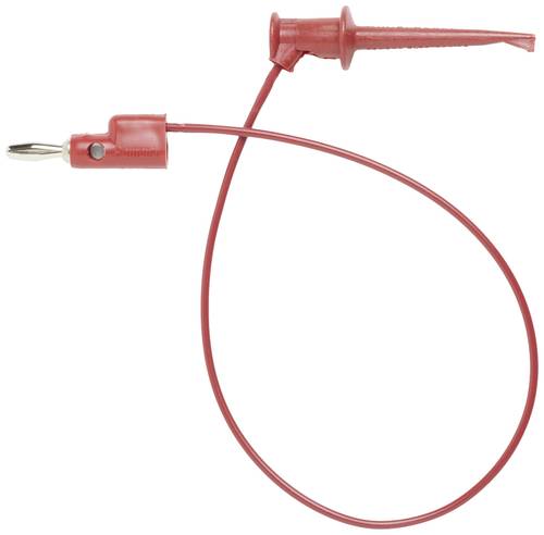 Pomona Electronics 3782-24-2 Messleitung [Lamellenstecker 4mm - Abgreifklemmen] 0.60m Rot 1St. von Pomona Electronics