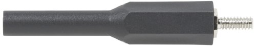 Pomona 73084-2 Messing-Klemmbuchse, 6-32 Außengewinde, 1,9 cm L, rot (5 Stück) von Pomona