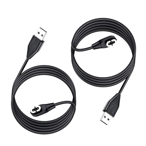 PonJel 2 Stück Kabel Kompatibel mit Shokz Ladekabel, 1 M USB Kabel für AfterShokz Aeropex Kopfhörer, für AfterShokz, SHOKZ OPENCOMM, OPENRUN/PRO/Mini von PonJel