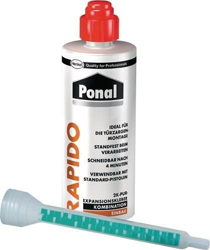 10 Stk. Ponal 2K-Expansionskleber Rapido 165g Kartusche PNR10 / 96458 von Ponal
