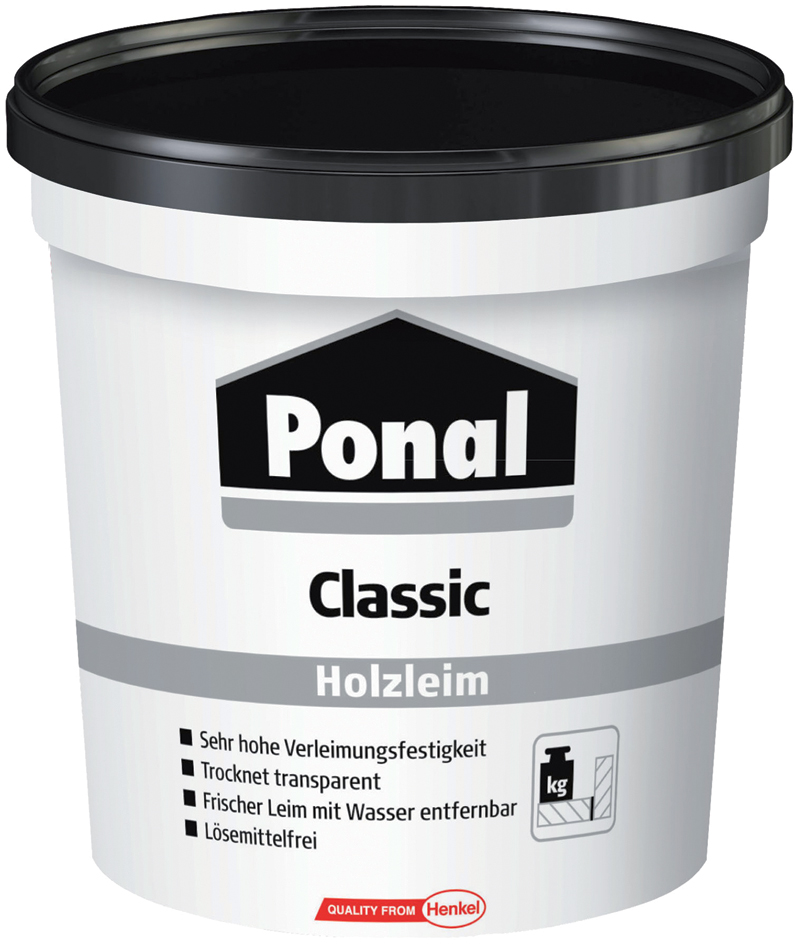 Ponal Holzleim Classic, lösemittelfrei, 120 g Flasche von Ponal