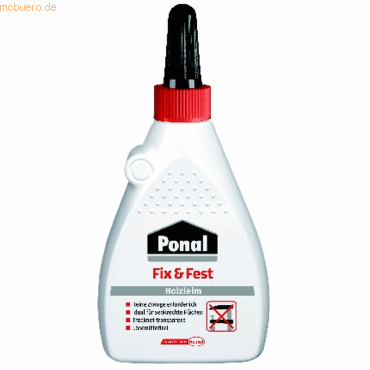 6 x Ponal Holzleim Fix & Fest 100g 6 x Ponal Holzleim Fix & Fest 100g von Ponal