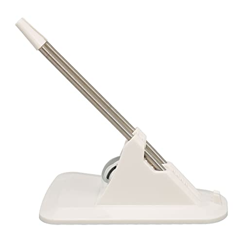 Mauskabelhalter, Verbesserter Komfort, Rostfreier Federarm, Schwarz für E-Sport, Gaming, Maus-Bungee, Universell (WHITE) von Pongnas