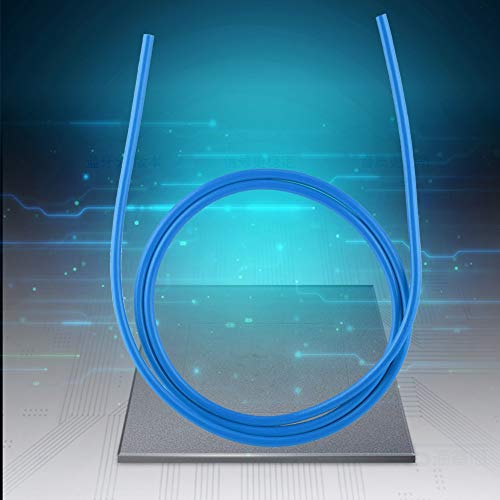 PTFE -Röhrchen, Teflon -Rohr -Filamentanschluss Pneumatische Ausrüstung PTFE 3D -Druckerzubehör Ptee -Rohr -Düsen -Rohr -Schlauchanschluss für 3D -Drucker 1 M 2 * 4mm (BLUE) von Pongnas