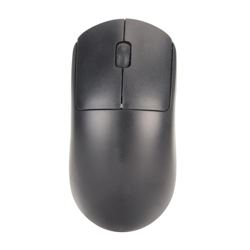 Pongnas Computermaus, Geringer Stromverbrauch, Unterstützt Gummi-Handflächen-Scrollrad, 1200 DPI Kabellose Gaming-Maus für Mädchen für Desktop-PC (Black) von Pongnas