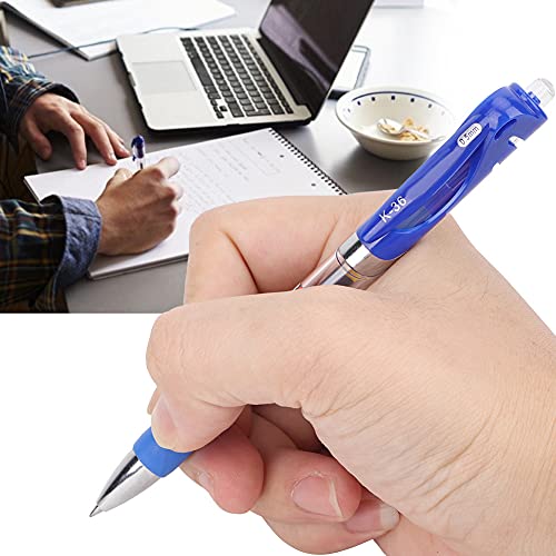 Pongnas Stifte, Gelschreiber Schwarzer Stift mit Papierkasten 12 Prozent für Schüler (BLUE) von Pongnas
