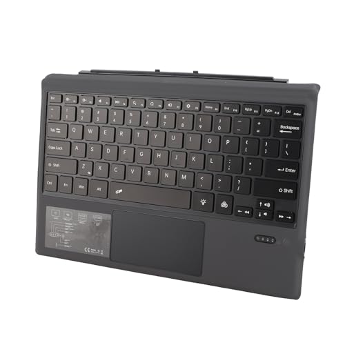 Pongnas Tablet-Tastatur, Multi-Touchpad, Magnetische -Tastatur für Musik für Pro 3 4 5 6 7 (Black) von Pongnas