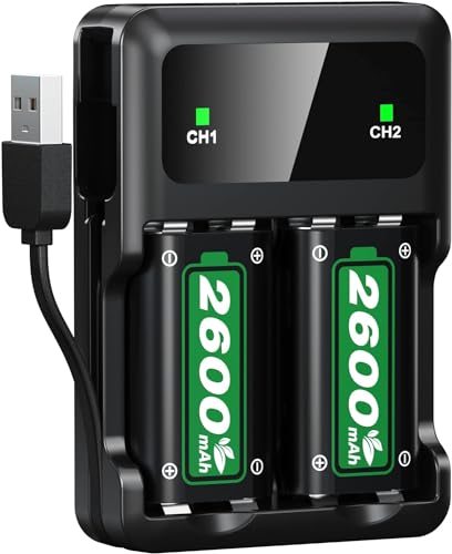 6200mWh(2600mAh) Akku für Xbox One/One S/X/Xbox Series X/S, 2.5 Stunden Schnellladung Wiederaufladbaren Akku für Xbox Series X/Series S/Xbox One/Xbox One X/Xbox One S/One Elite Controller 6200mWh(2600mAh) Akku für Xbox One/One S/X/Xbox Series X/S, 2.5 Stunden Schnellladung Wiederaufladbaren Akku für Xbox Series X/Series S/Xbox One/Xbox One X/Xbox One S/One Elite Controller von Ponkor