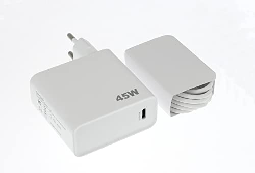 Ponti 45W Super-Schnell-Ladegerät für ZTE Blade A51, Blade A71, Blade A72 5G + 1m Typ-C Kabel 3A Netzteil weiß Typ-C Adapter Quick-Charge Travel-Charger Ponti 45W Super-Schnell-Ladegerät für ZTE Blade A51, Blade A71, Blade A72 5G + 1m Typ-C Kabel 3A Netzteil weiß Typ-C Adapter Quick-Charge Travel-Charger von Ponti