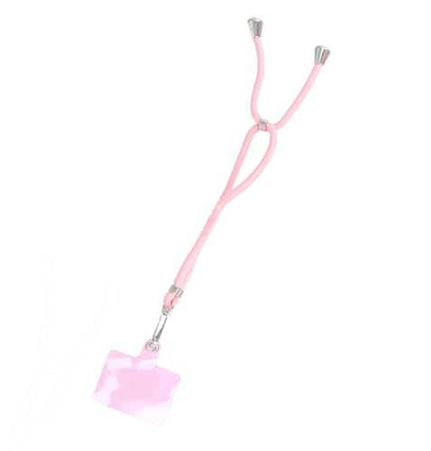 Ponti Handykette Rope Umhängeband für ZTE Blade V50 Vita, V50, V40 Vita, V40S 165cm lang kürzbar rosa Kordel Seil Band von Ponti