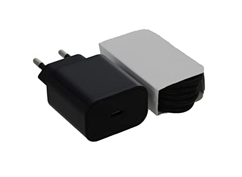 Ponti Schnell-Ladegerät 25W für LG Q Stylus, Q8, Q7 +, Q7 BTS Edition + 1m Typ-C Kabel 3A Netzteil schwarz Typ-C Adapter Quick-Charge Travel-Charger Ponti Schnell-Ladegerät 25W für LG Q Stylus, Q8, Q7 +, Q7 BTS Edition + 1m Typ-C Kabel 3A Netzteil schwarz Typ-C Adapter Quick-Charge Travel-Charger von Ponti