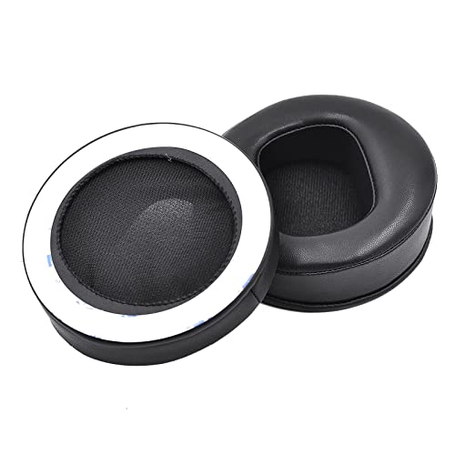 Poo4kark Leder-Kopfhörer-Ohrenschützer, kompatibel mit Audeze LCD 2 3 4z X GX MX4 LCD-Kopfhörern, Schaumstoffkissen, weiche Abdeckung, Ohrpolster, Paar In-Ear-Kopfhörer, 5.1 Anlage Kabellos von Poo4kark